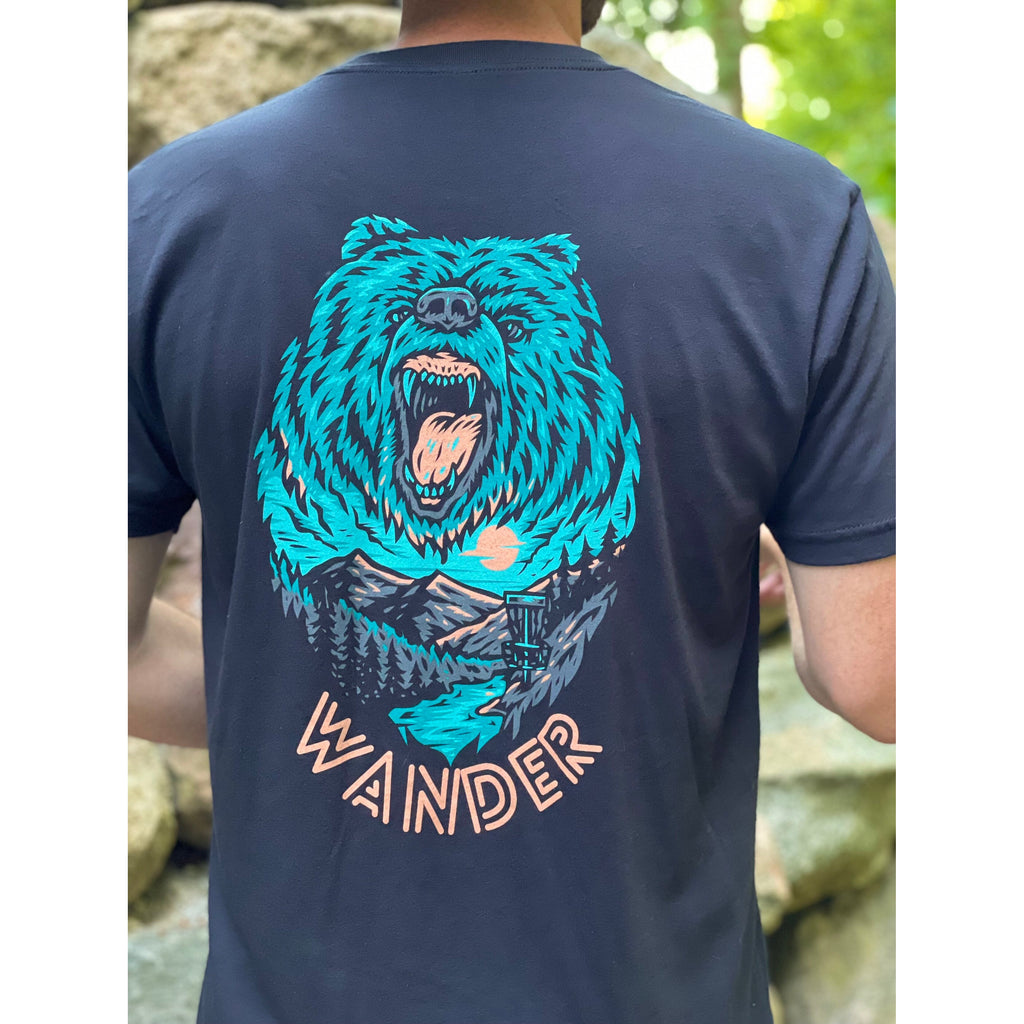 Wander Disc Golf Bear Shirt