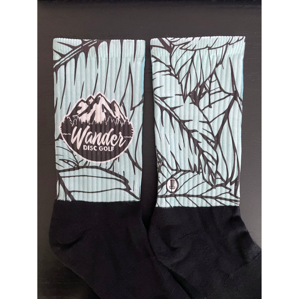 Wander Floral Print TeeBox Socks (1 pair)