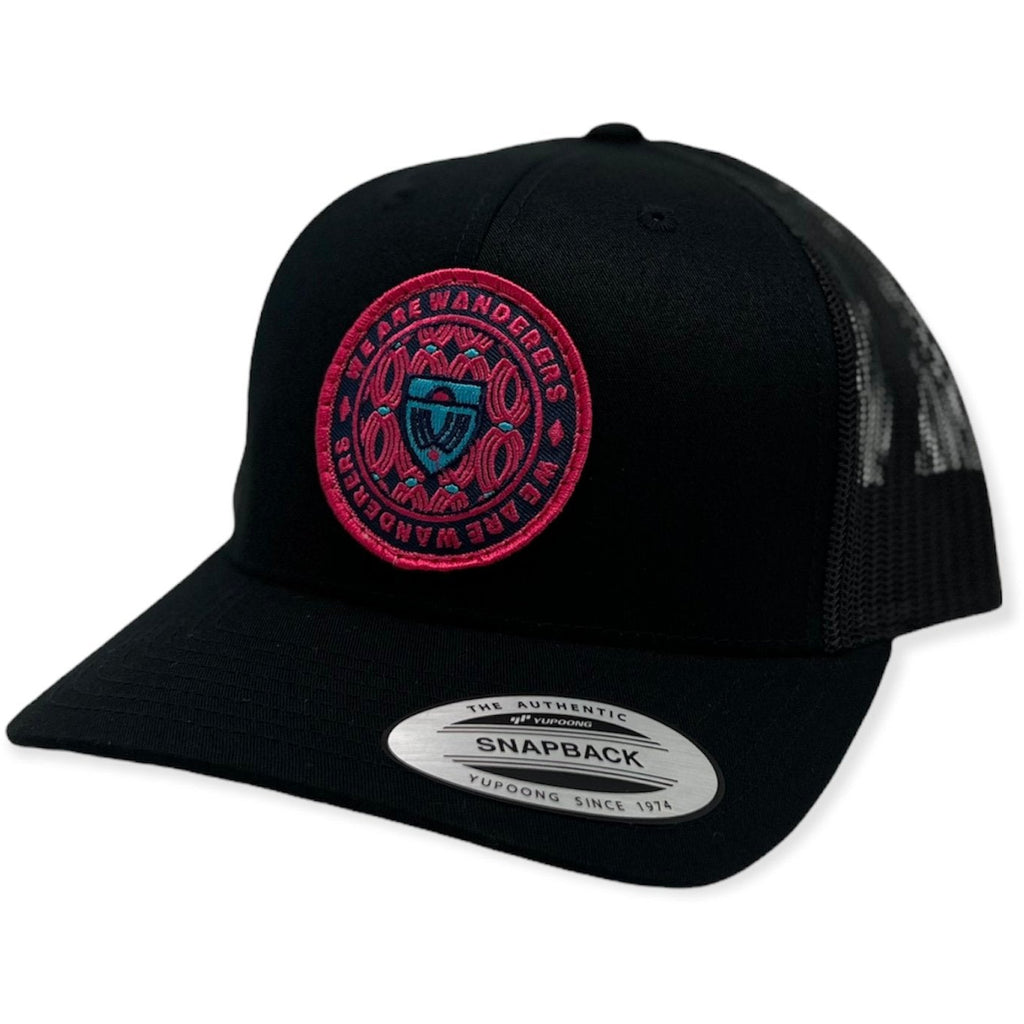 We are Wanderers Patch Black Mesh Back Snapback